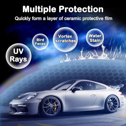 Quick Effect Coating Agent for Car – Hydrophobic Ceramic Coating Spray for Ca…