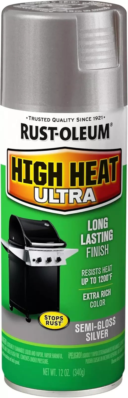 270201 Specialty Silver High Heat Ultra Spray Paint, 12-Ounce