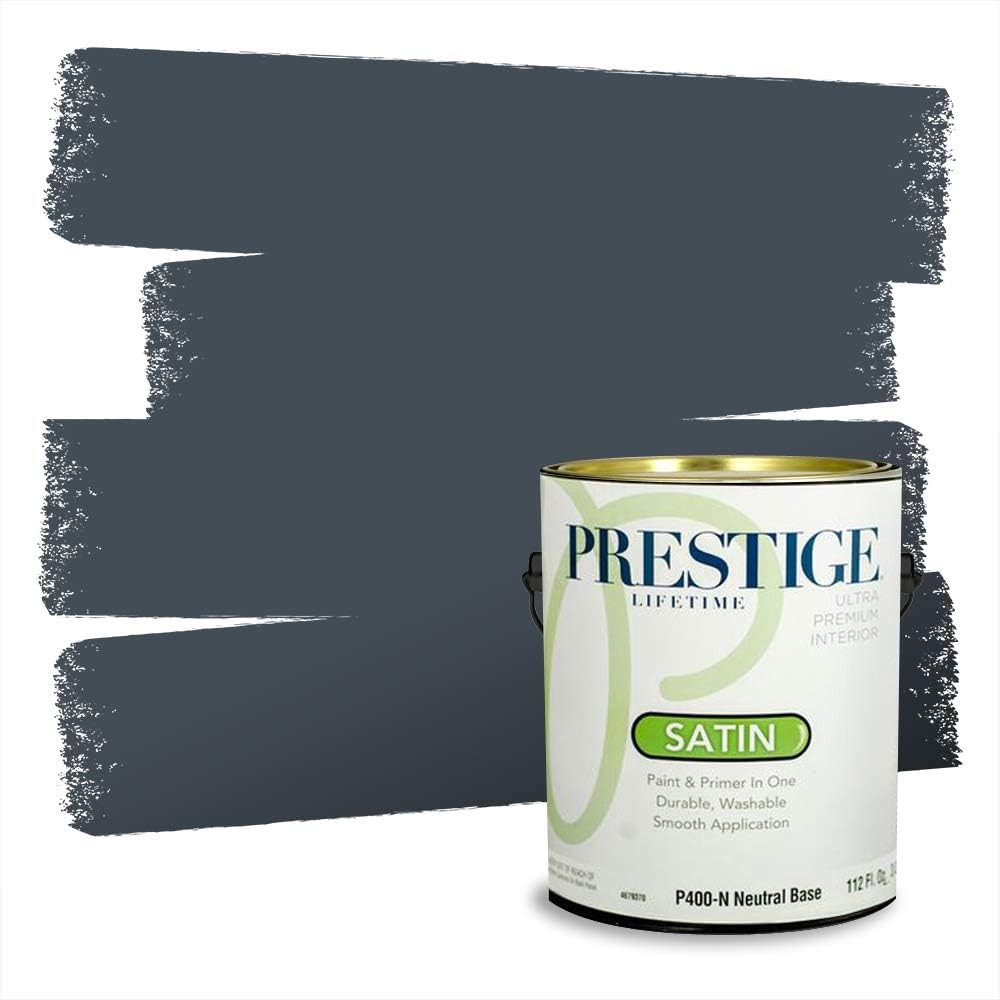Interior Paint & Primer In One, One-Coat Satin Finish, Low VOC, 1 Gal