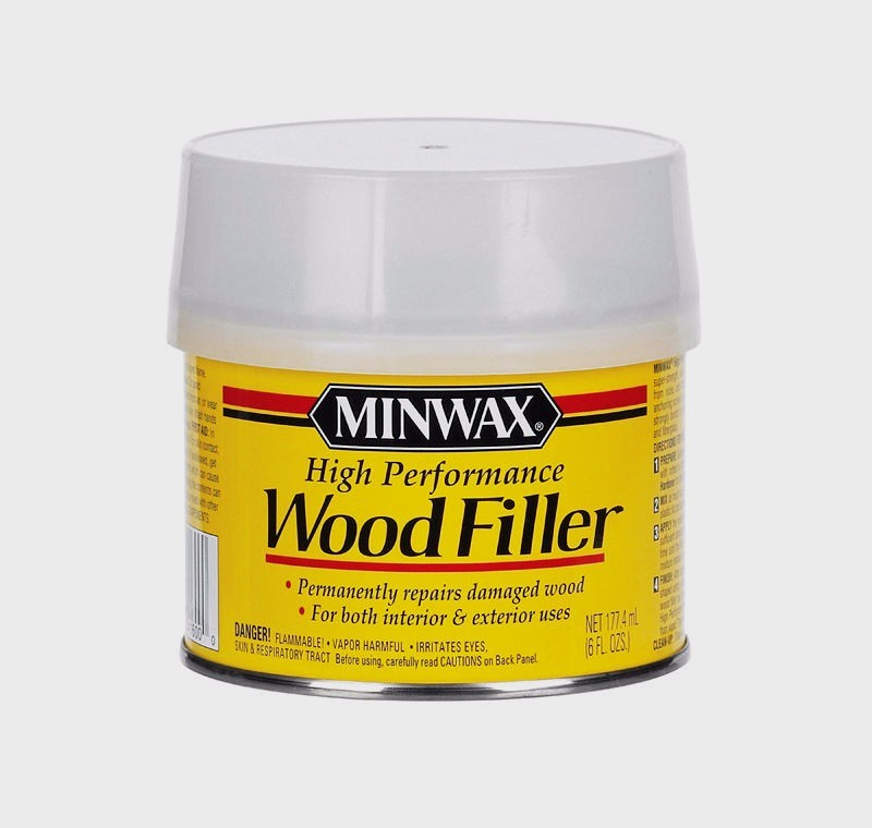 Minwax High Performance WOOD FILLER Repairs Damage Rot In/Outdoor 6 oz New 41600