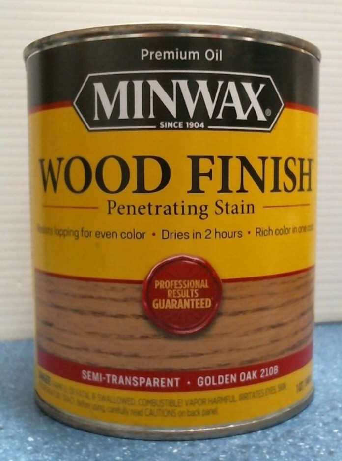 Minwax Semi-Transparent Wood Finish, 1 qt., Golden Oak (210B) FS