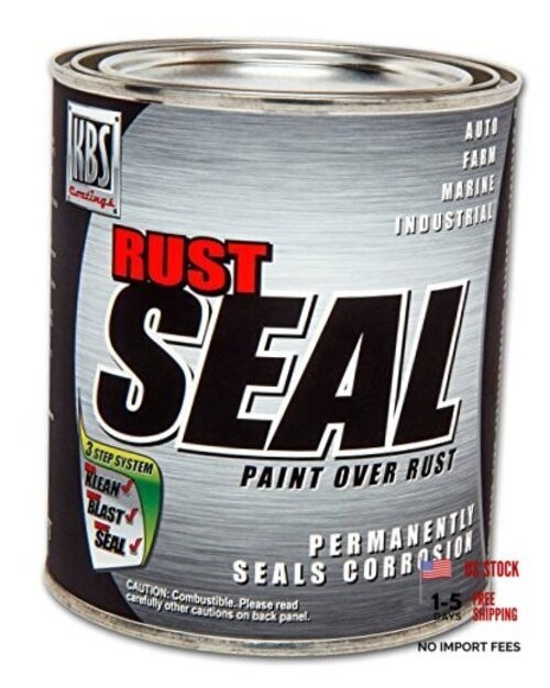 KBS Coatings 4310 RustSeal – 1 Pint 16 Fl Oz (Pack of 1) Safety Blue