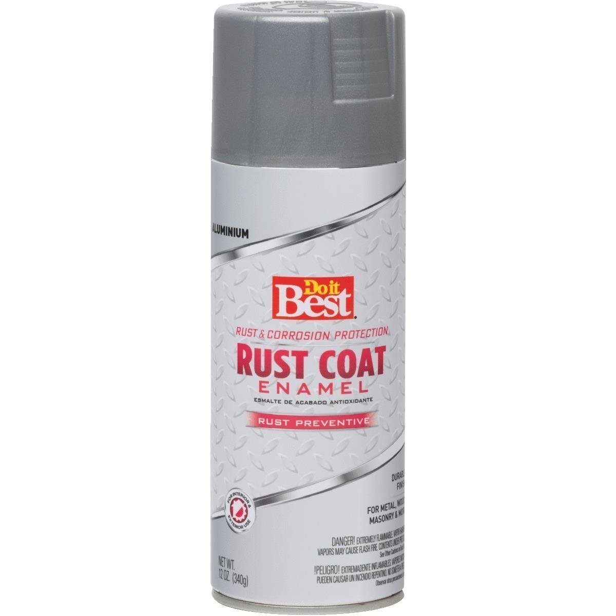 (6 PACK) RUST COAT ENAMEL ANTI-RUST SPRAY PAINT – VARIOUS COLORS AVAILABLE