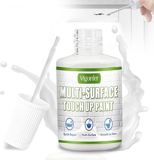 White Touch Up Paint Pen, White Paint for Wall, Door, Cabinets, Furniture,