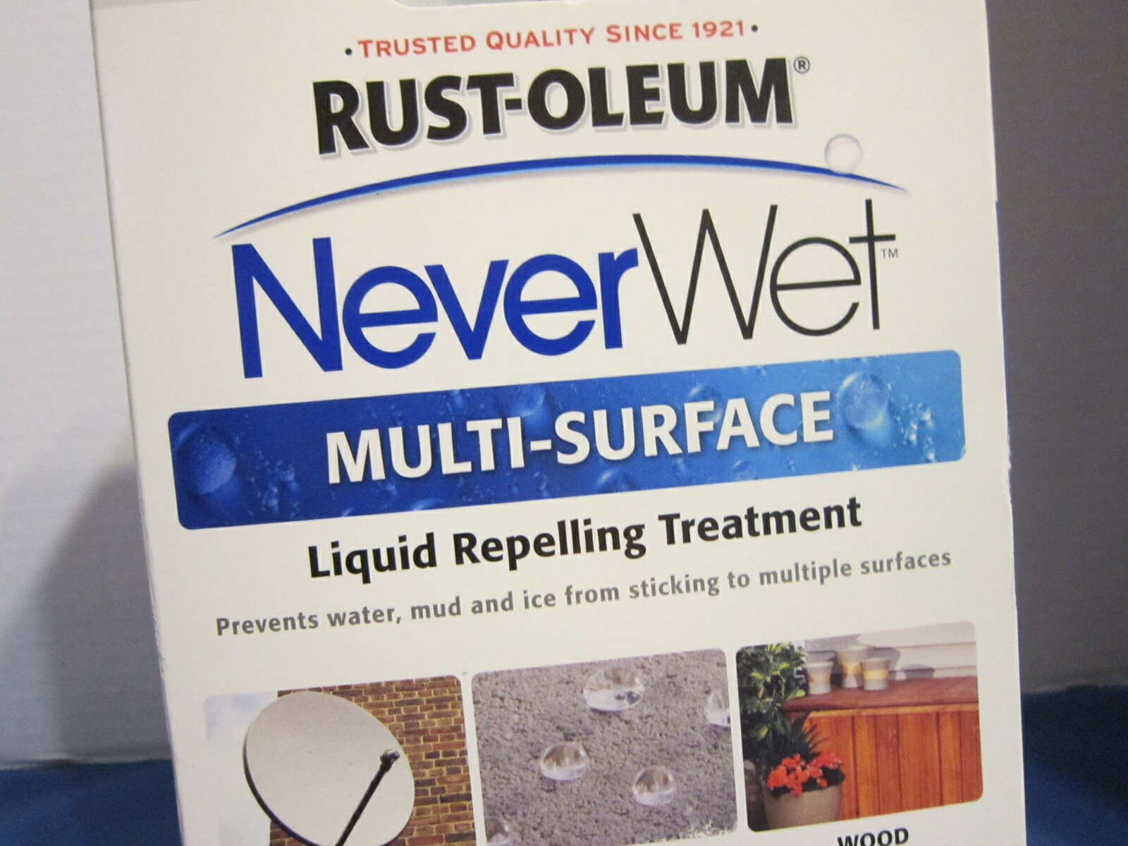 NEVER WET* Rust-Oleum 18 oz MULTI SURFACE/Purpose Protector Spray Kit Lot of 2