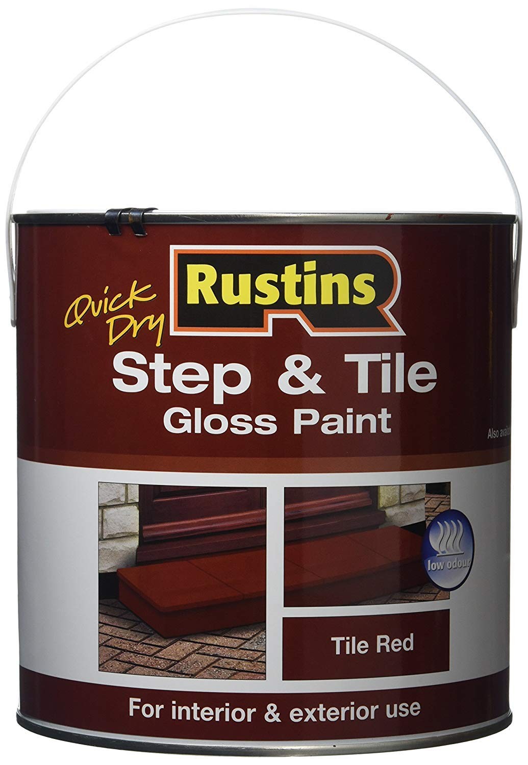 Rustins Strdw2500 2.5 Litre Quick Dry Step And – Red