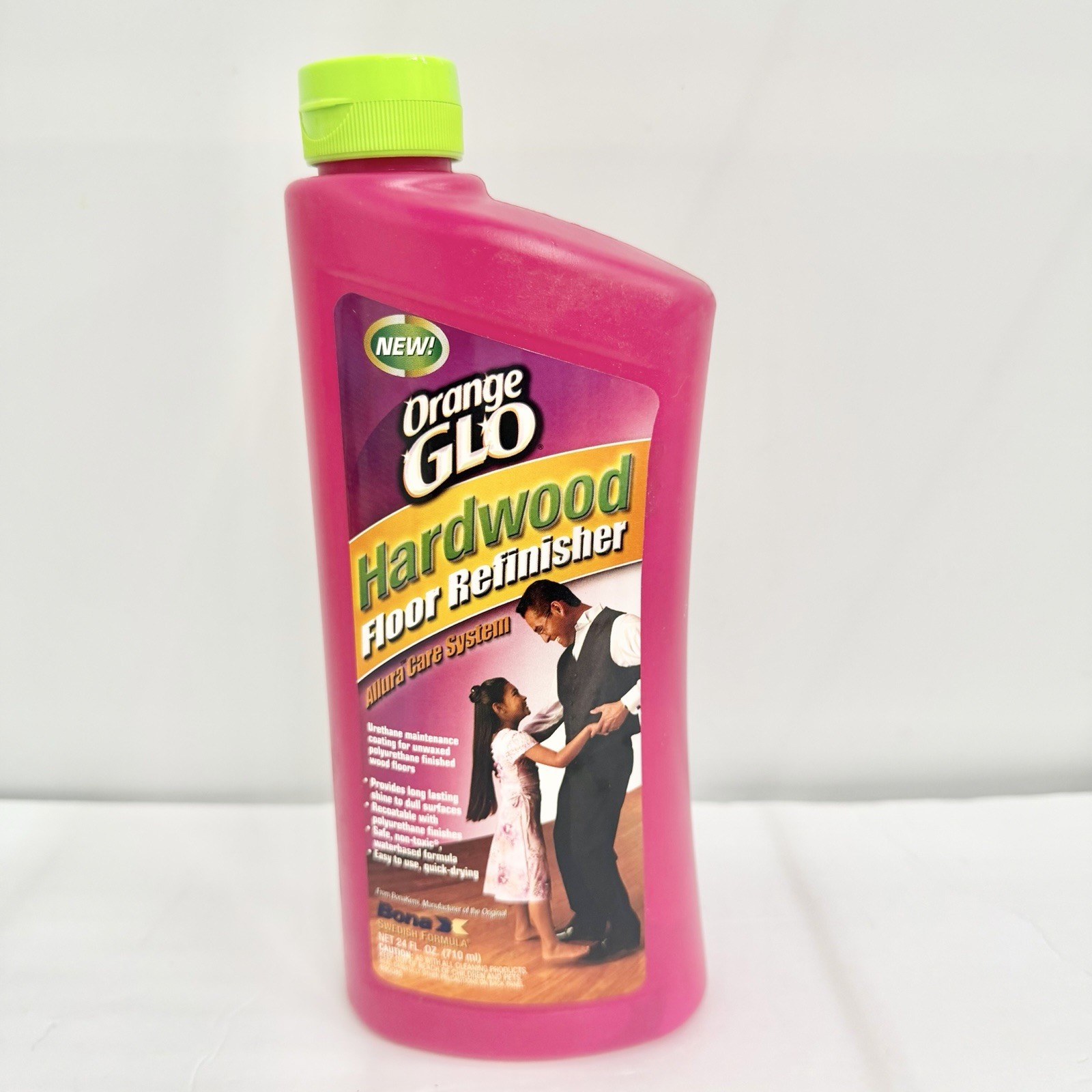 Orange Glo Hardwood Floor Refinisher 24 fl oz Bona Swedish Formula Allura