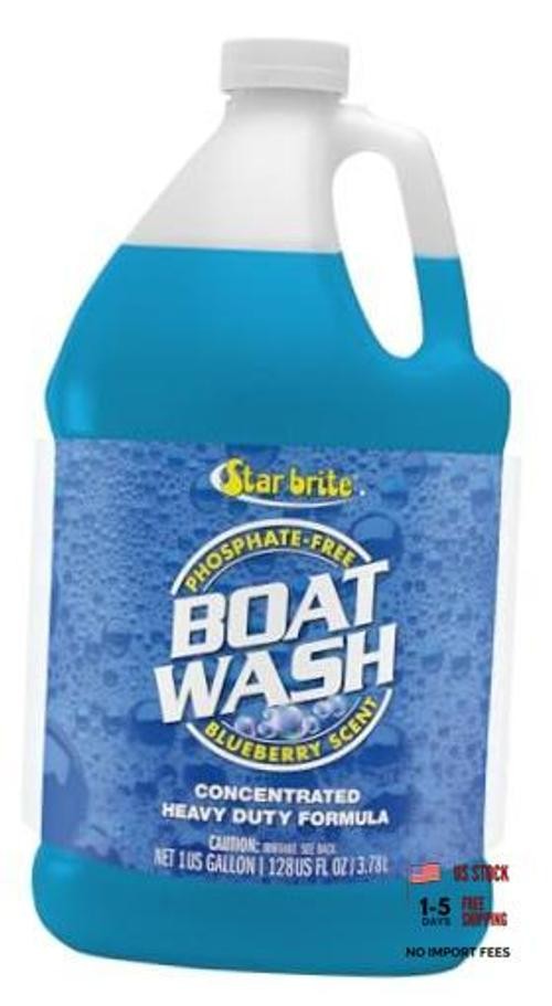 Concentrated Boat Wash – Heavy-Duty, Non-Streak Formula for 128 OZ Wash