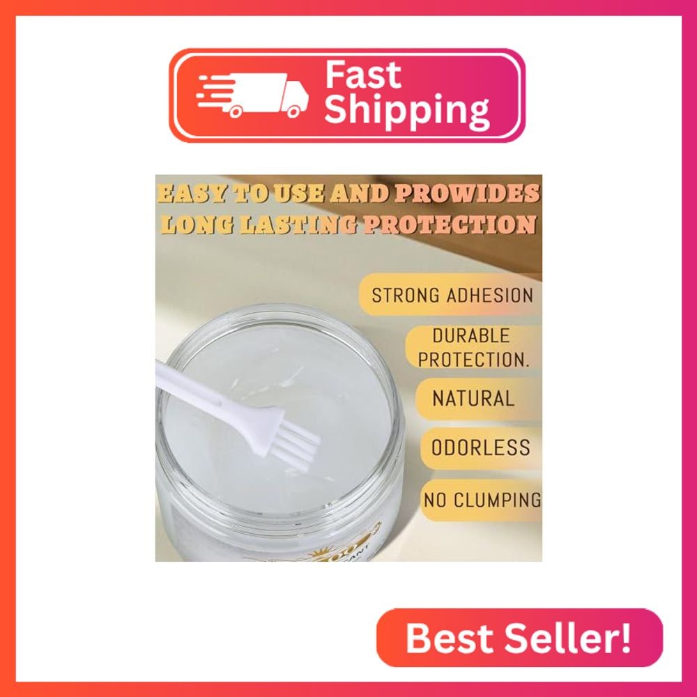 Wood Lubricant Multi-Purpose Paste Wax, 5oz for Home, Restore & Maintain Wooden