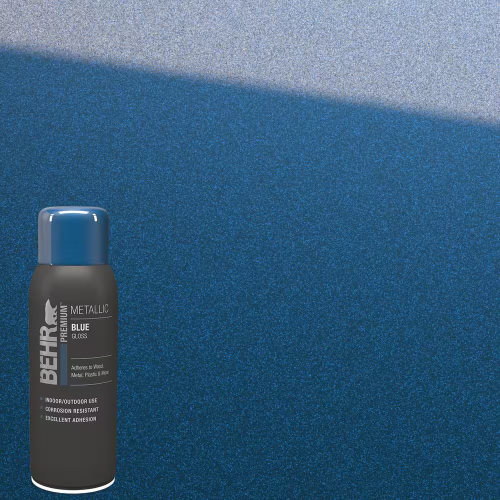 11 Oz. #SP-211 Blue Metallic Gloss Interior/Exterior Spray Paint Aerosol