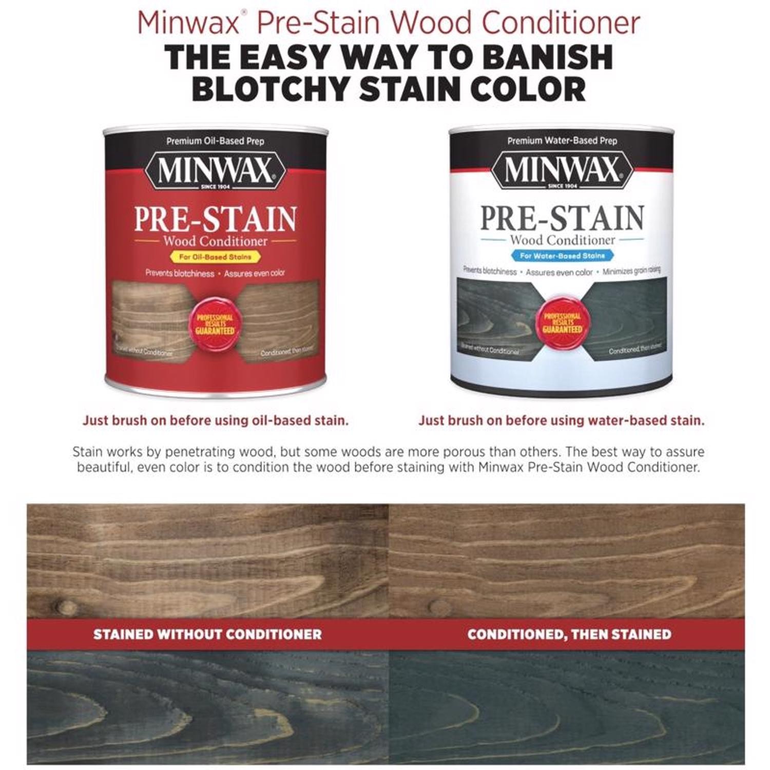 Minwax Wood Finish Semi-Transparent Driftwood Oil-Based Stain 1 qt. (Pack of 4)