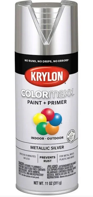 *1 Case ((6) 12oz Cans)K05532007 Colormaxx Spray Paint & Primer In/Outdoor Use