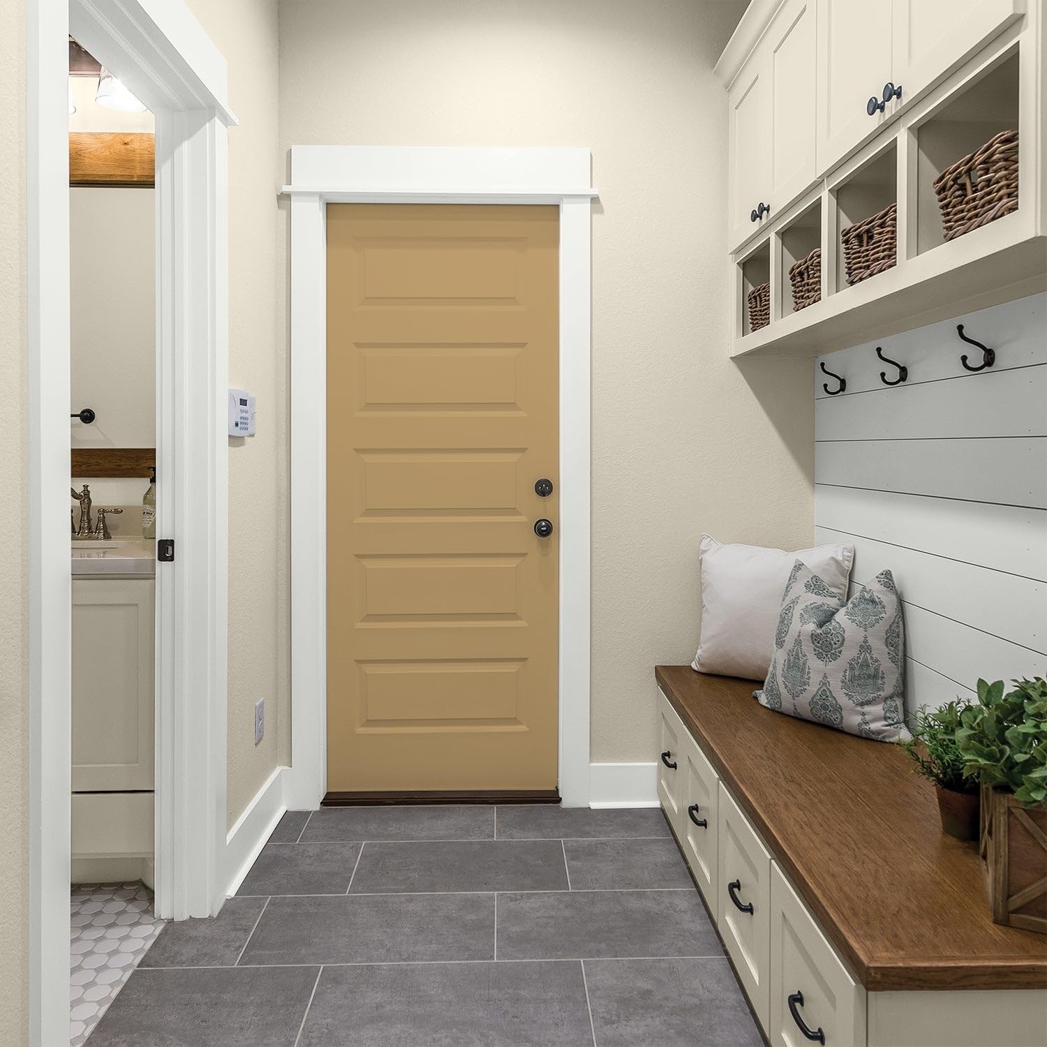 Glidden Interior Paint Premiumr Beige/Golden Granola One Coat Semi-Gloss 1-Gallo