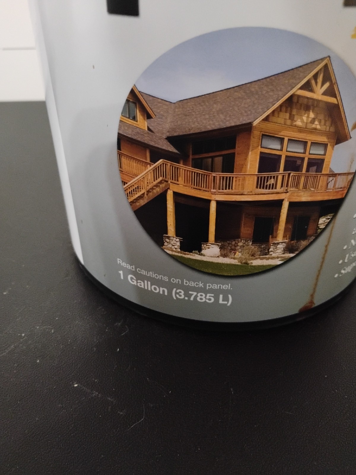 Sashco Wood Stain Transformation Siding & Trim – 1 Gallon – Red Tone Medium New