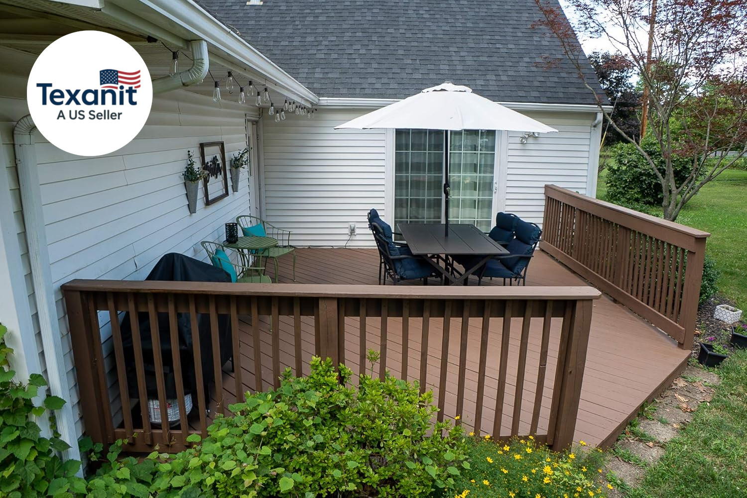 #1 Deck Premium Advanced Solid Color Outdoor Wood Stain and Sealer in One – Wate