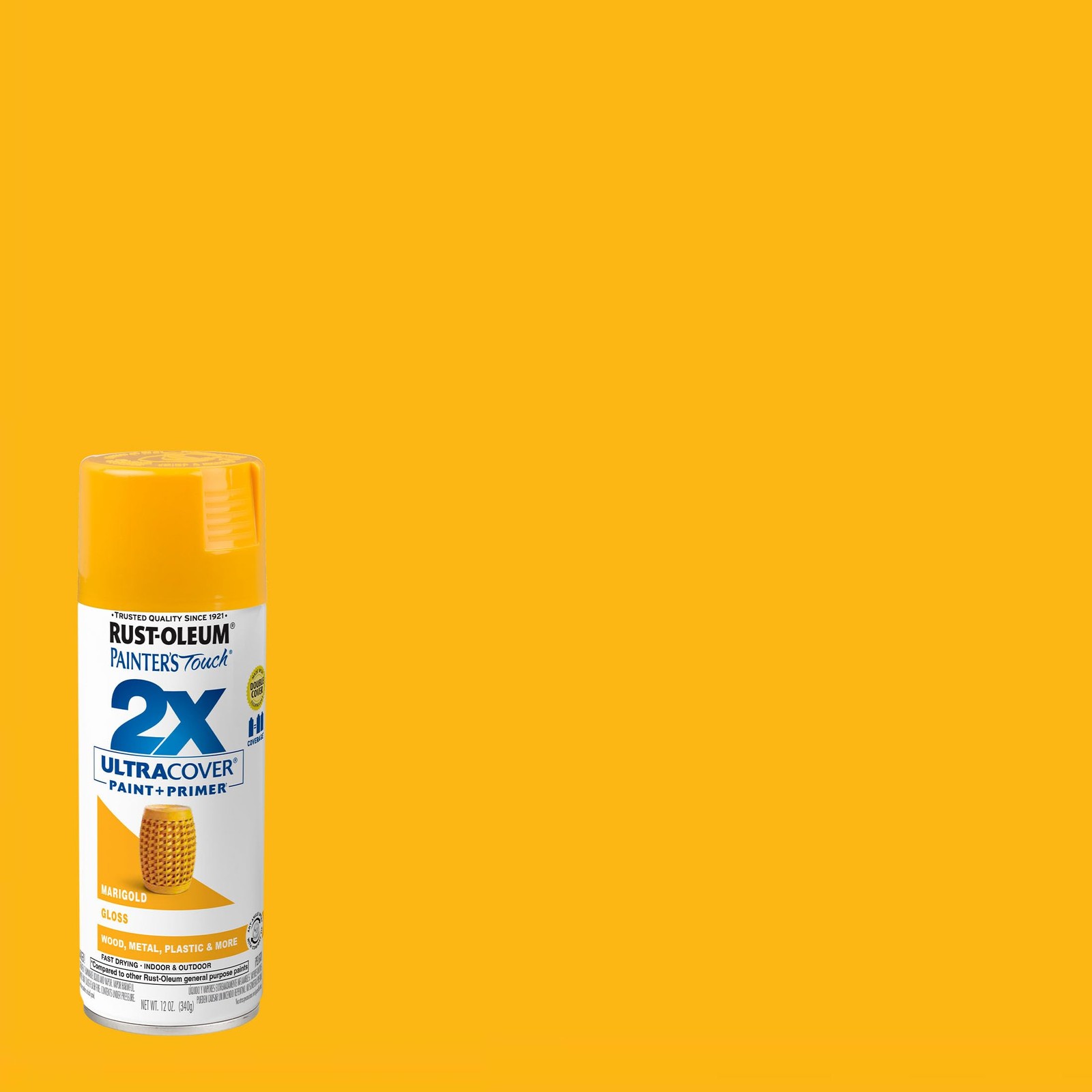 Rust-Oleum 249862-6PK Painter’s Touch 2X Ultra Cover Spray Paint, 12 oz, Glos…