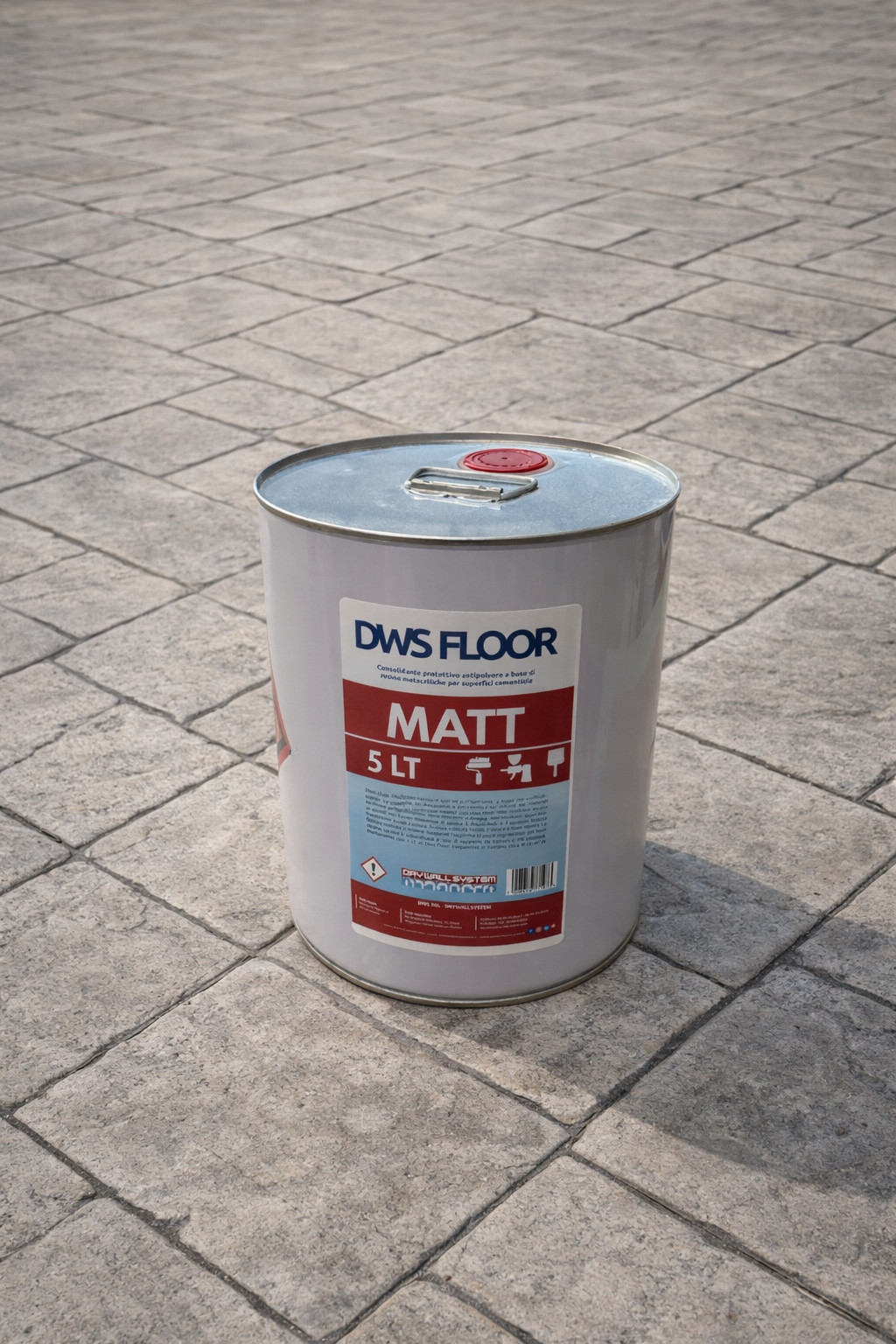 DWS FLOOR MATT Matte Transparent for Printed & Industrial Cements Dustproof
