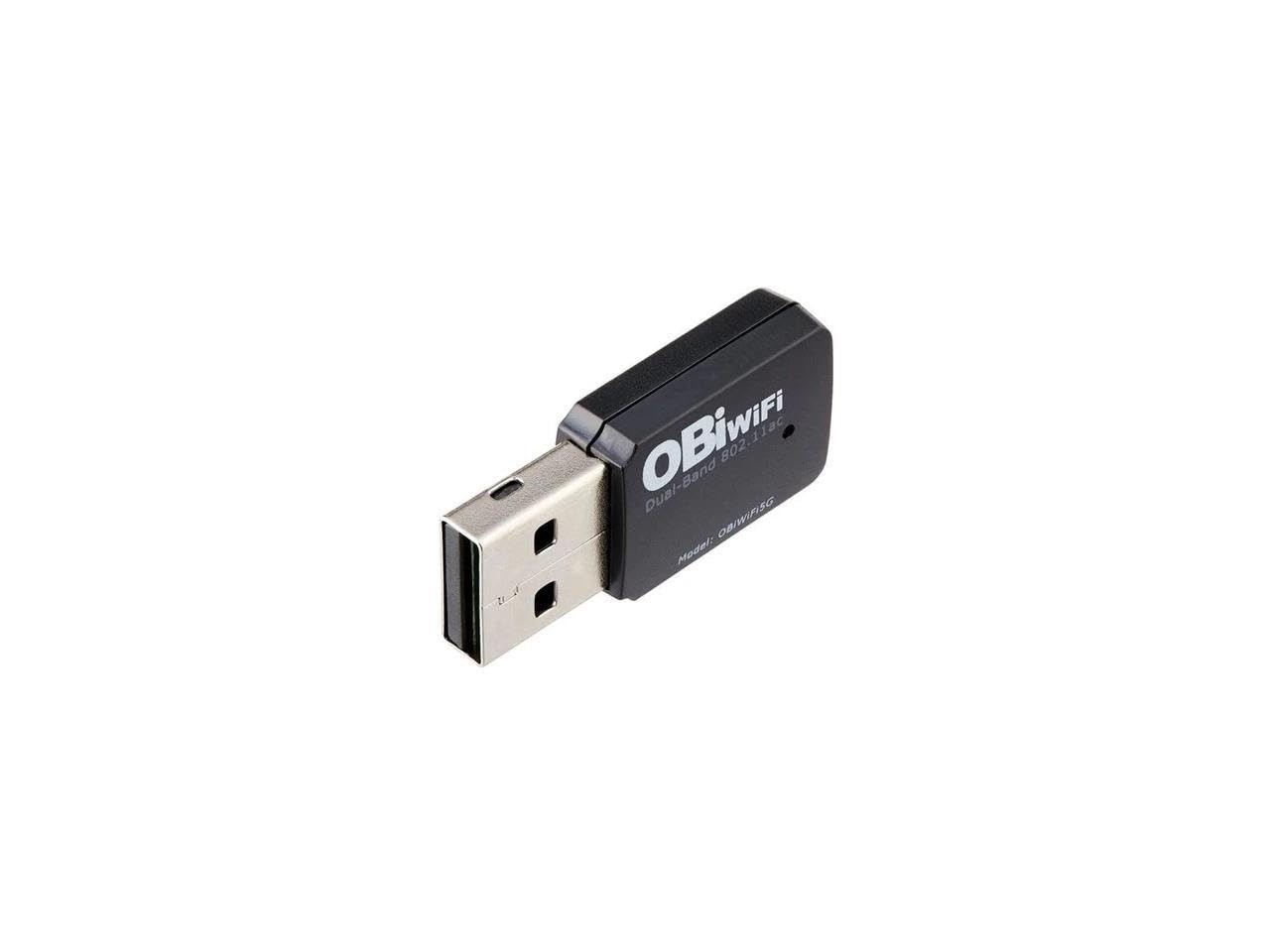 POLY Plantronics and Polycom OBiWiFi5G USB Wi-Fi Accessory for VoIP Adapters, Mo