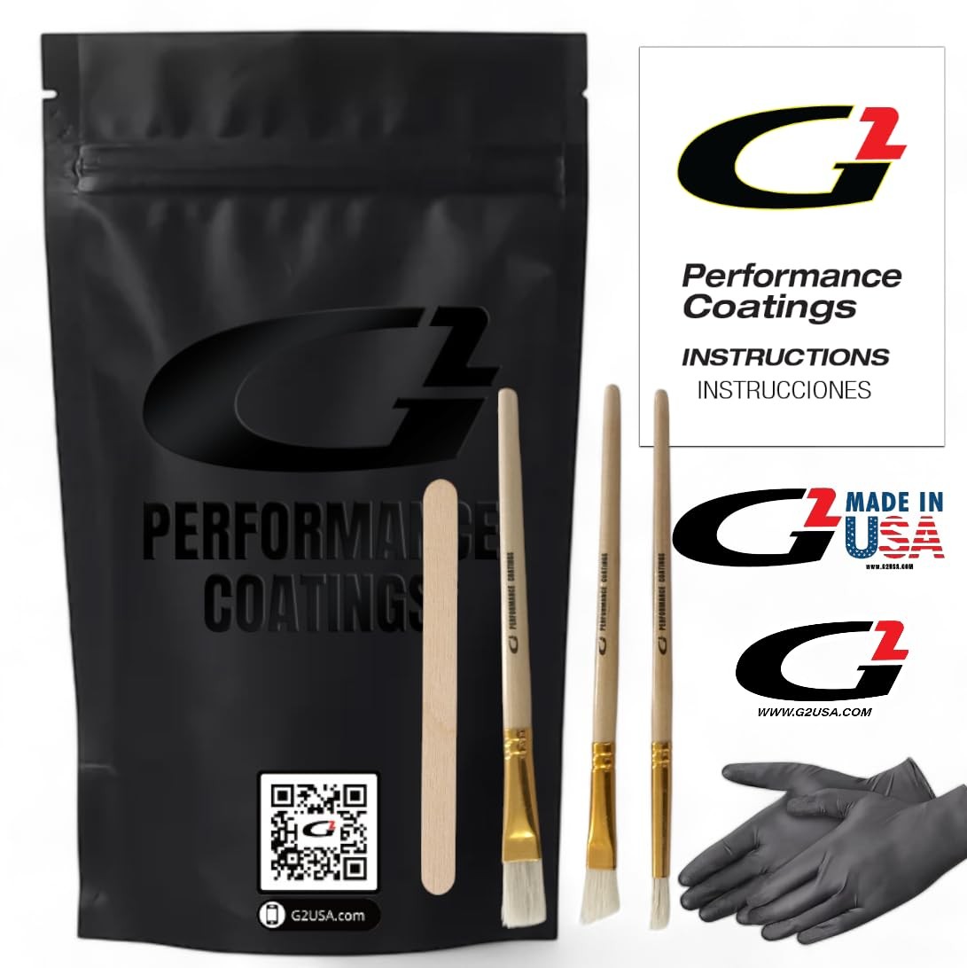 G2 High Temperature Brake Caliper Paint System Set Yellow G2161