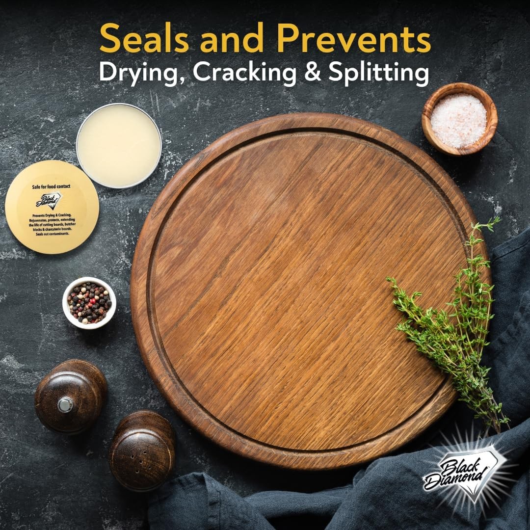 Cutting Board Oil, Wax, Conditioner, Food-Grade Mineral 5.7 Ounce (Pack of 1)