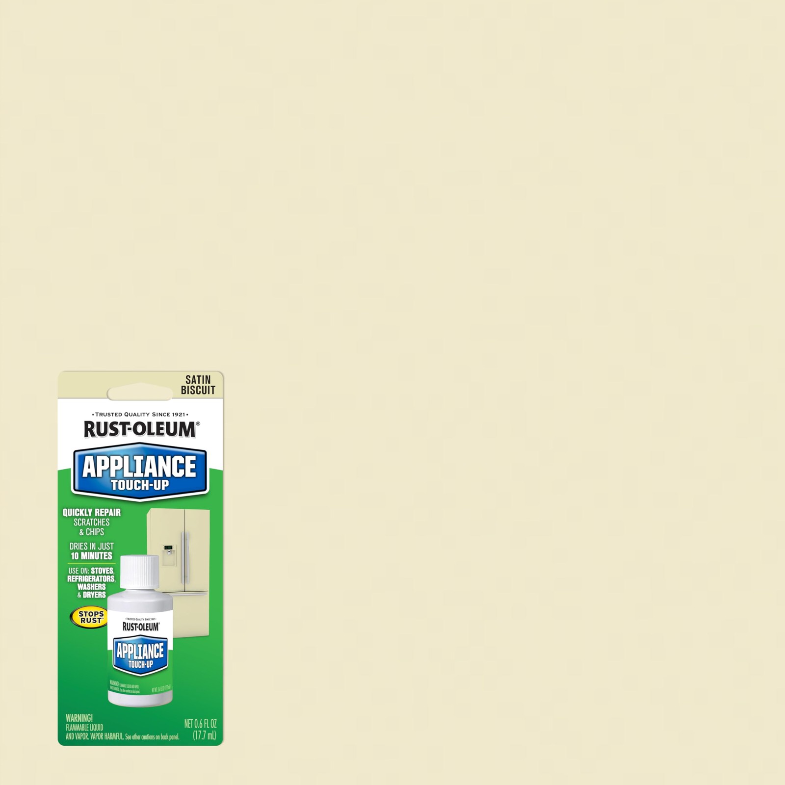 Rust Oleum 0.6 Fl Oz Appliance Touch Up Paint Pack Of 6 Glossy Repair Kit