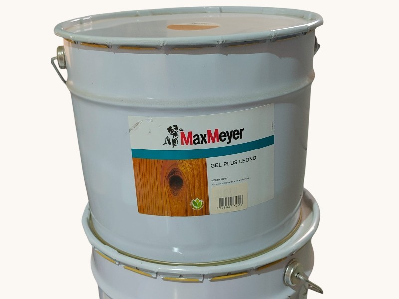 MaxMeyer GEL PLUS LIGHT WALNUT WOOD 10L Water Wax Impregnating Finish