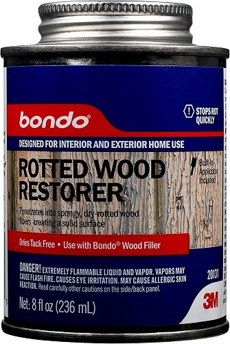 3M – 7010412222 – Bondo Rotted Wood Restorer 20131 8 oz (1EA)