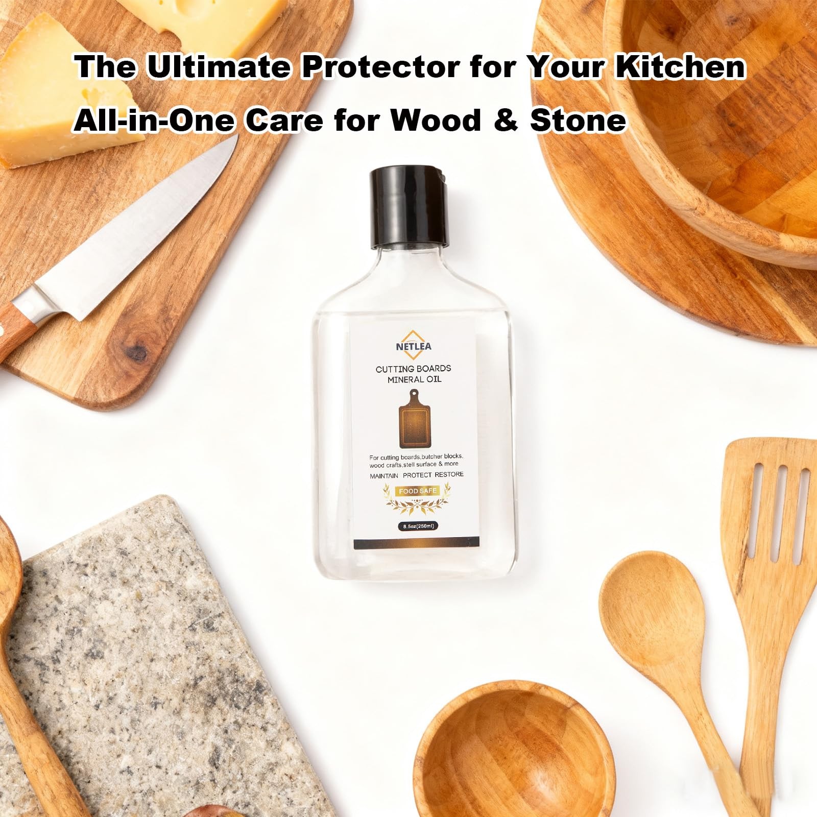 Mineral Oil for Cutting Boards,8.5oz Food Grade 8.5 Fl Oz (Pack of 1)