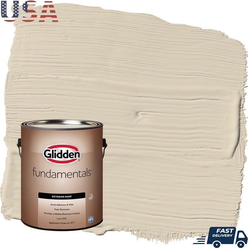 Low VOC Exterior Paint Fade Resistant Mildew Resistant Fast Drying Good Adhesion