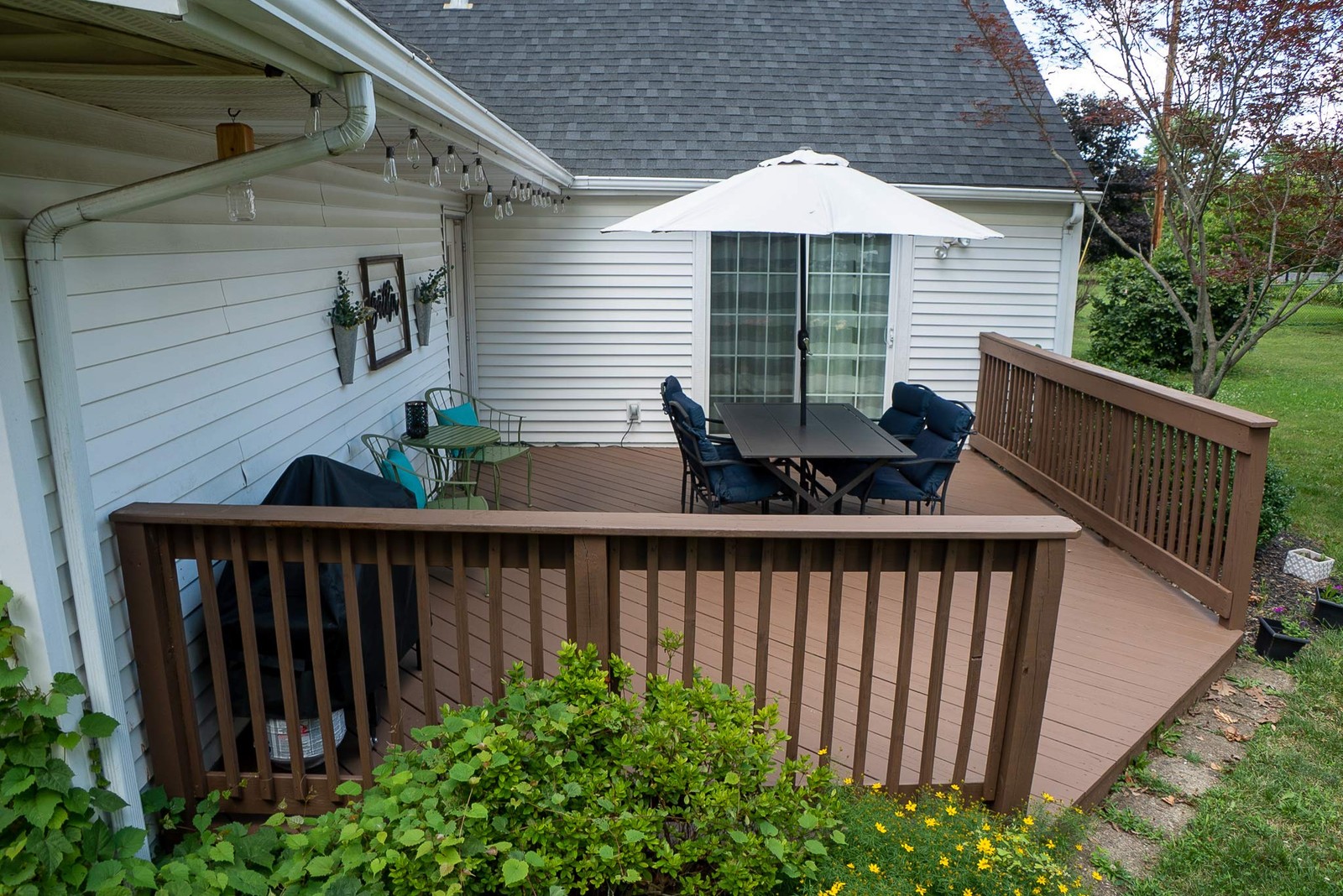 #1 Deck Premium Advanced Solid Color Outdoor Wood Stain and Sealer in One – W…