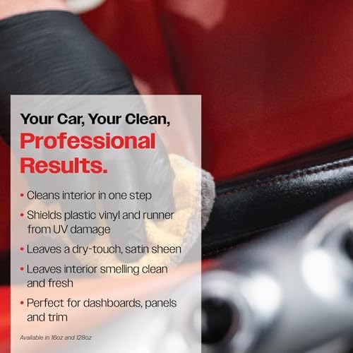 Clean and Shine Interior Car Cleaner and Dressing – Best 128 Fl Oz (Pack of 1)