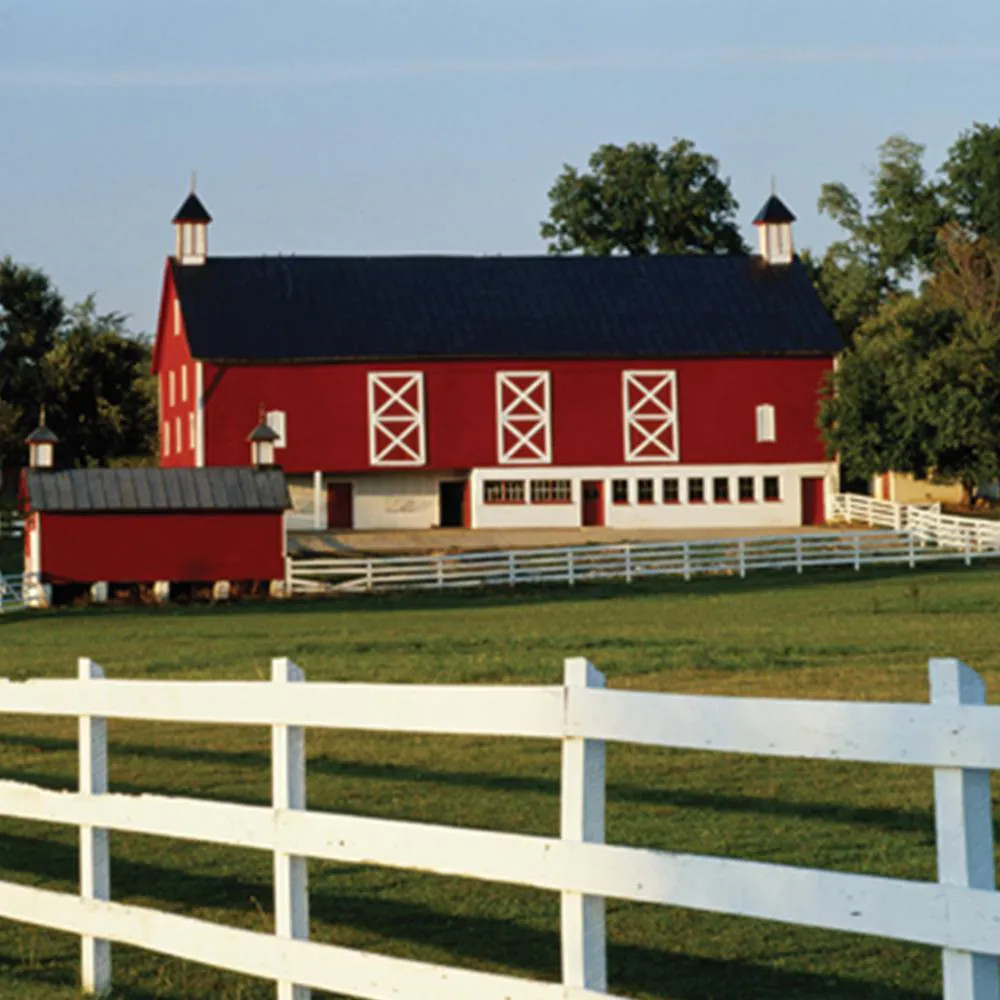 Fence Exterior Paint 1 Gallon Red Barn Livestock Safe Durable Oil Latex Adhesion