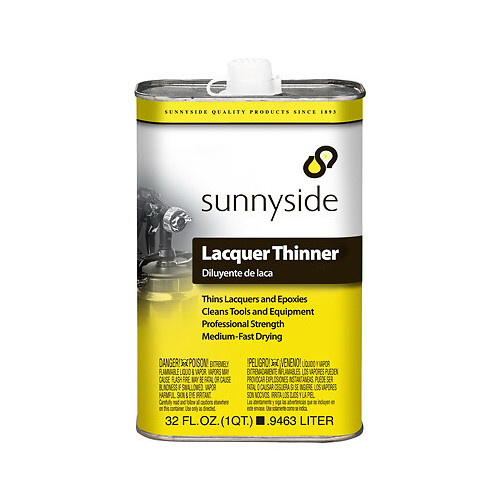 Sunnyside 45732 Lacquer Thinner, 1-Qt. – Quantity 12