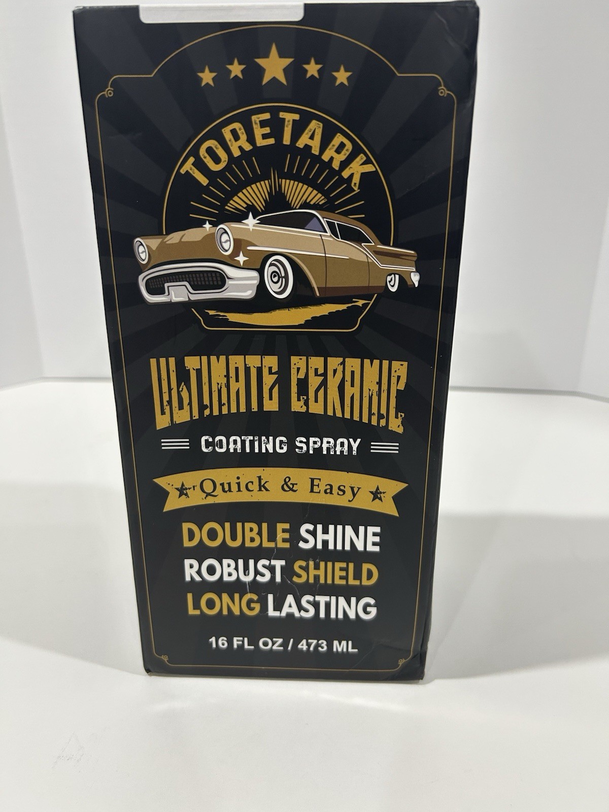 Ceramic Coating for Cars Polish 16 Oz Shine Nano Car Wax Coating Spray w/ Towel