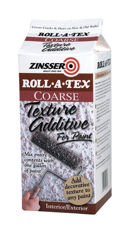 Zinsser 22234 Roll-A-Tex White Indoor/Outdoor Sandable Texture Additive 1 lbs.