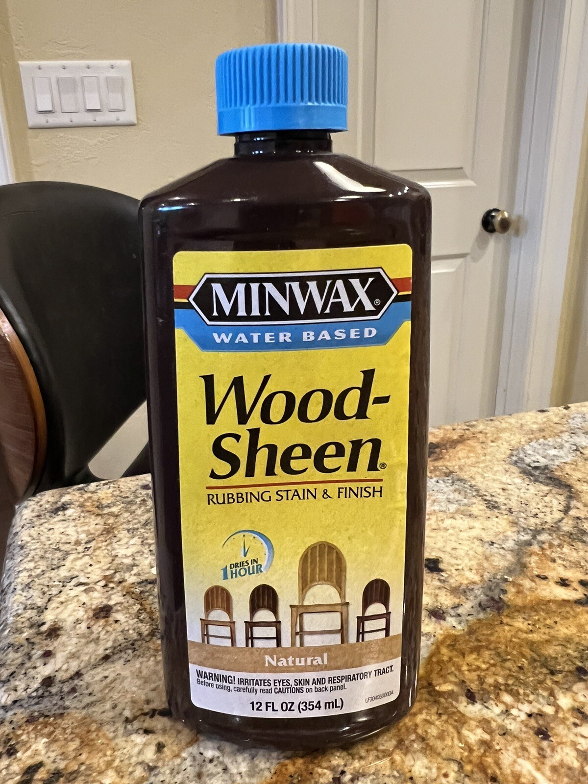 Minwax Wood-Sheen NATURAL Rubbing Stain & Finish Water Based 12oz Discontinued