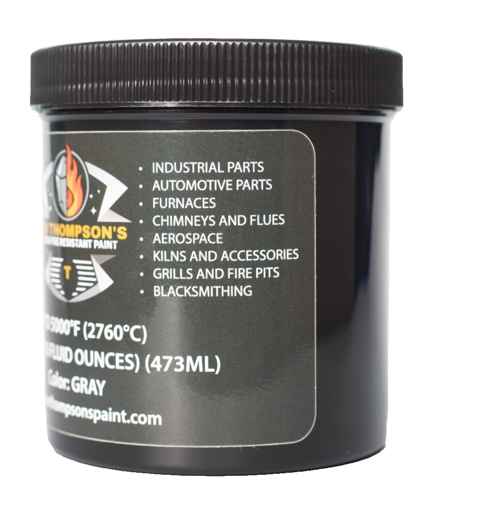 R W Thompson’s Ultra Fire Resistant Paint, High Temperature Ceramic Coating