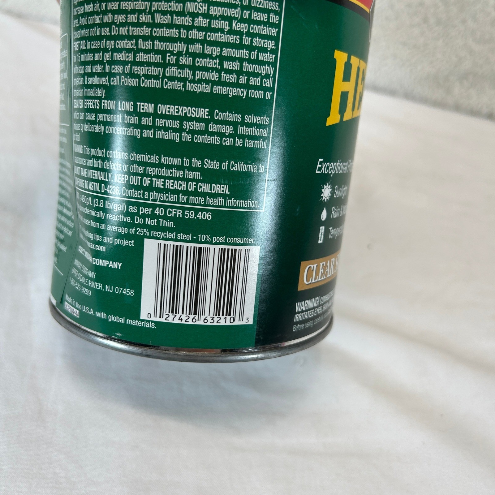 Minwax Helmsman Spar Urethane Clear Semi-Gloss Indoor Outdoor 32 fl oz 1 Quart