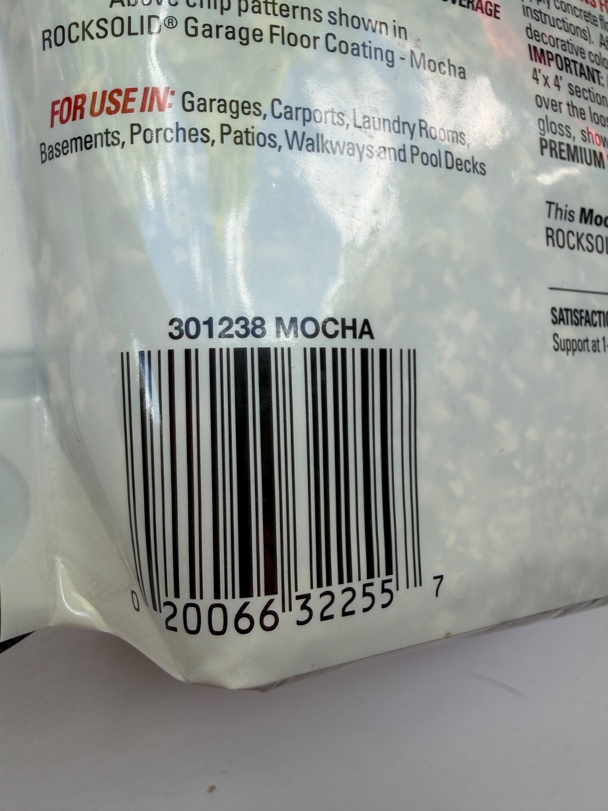 Rust-Oleum Decorative Color Chips MOCHA BLEND (6-Pack) 1 LB Each NEW = 6 LBS
