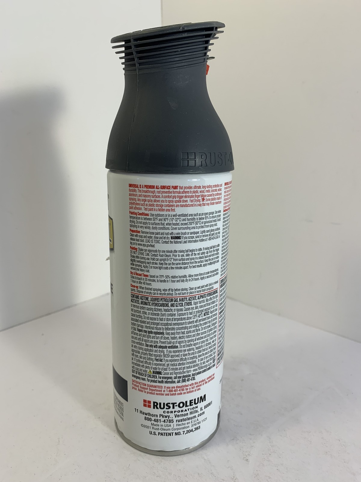Rust-Oleum Universal Matte Farmhouse Slate Blue Spray Paint & Primer 12 oz 340g
