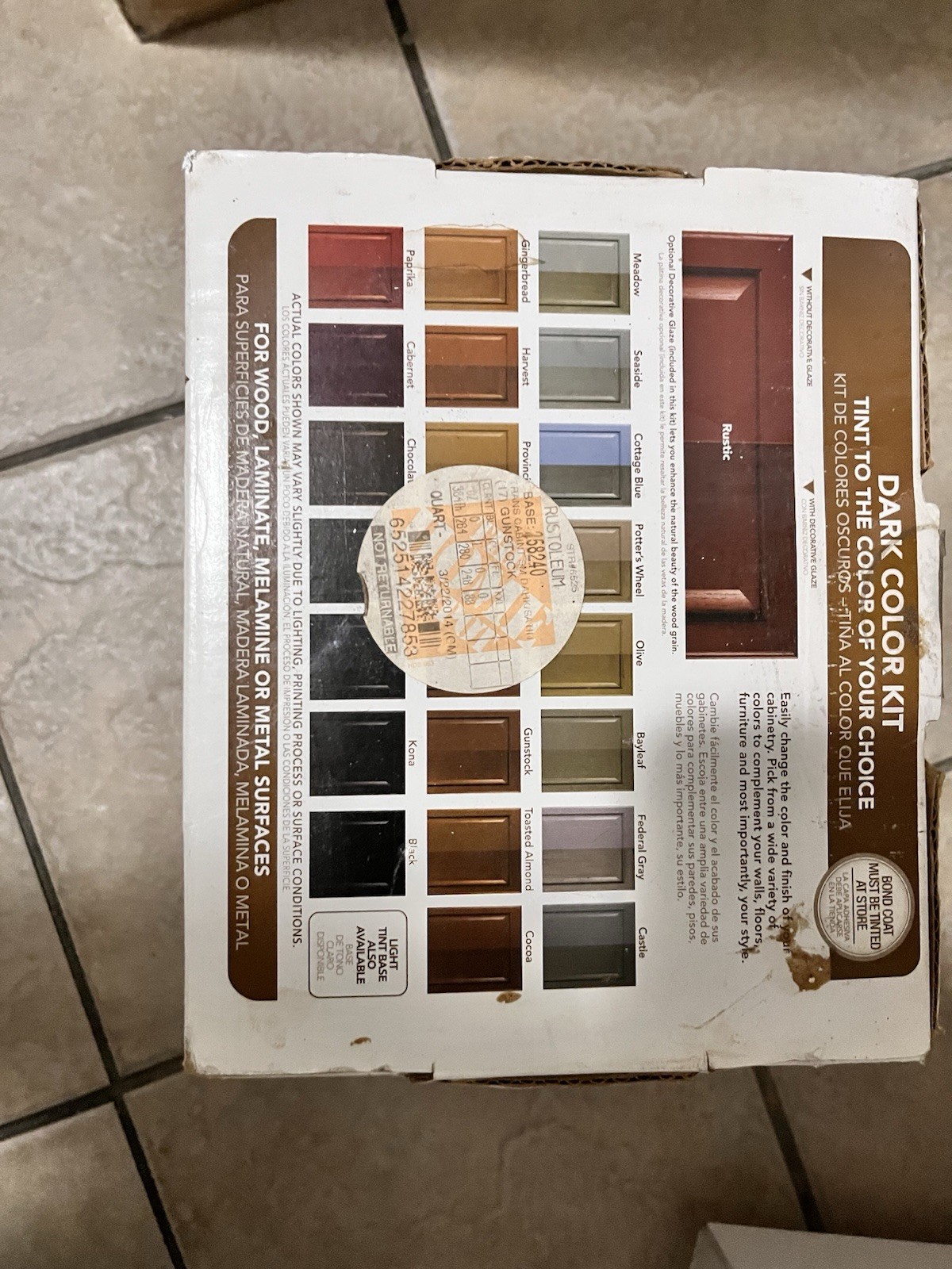 Rust-Oleum Cabinet Transformations Coating System Dark Tint Covers 100sf
