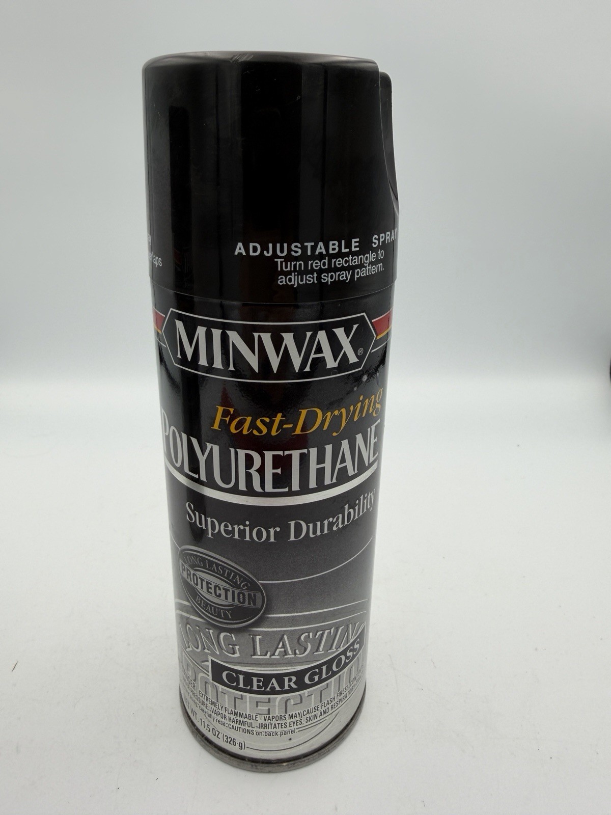 Minwax Fast Drying Polyurethane Spray, Protective Wood Finish, Clear Gloss NOS