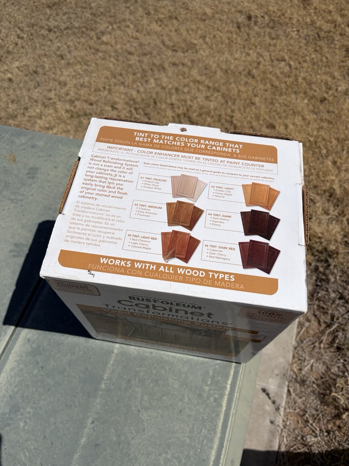 Rust-Oleum Cabinet Transformations Coating System Tint Covers 100sf