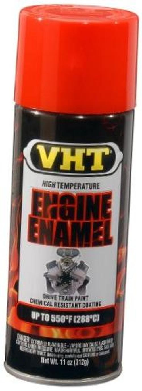 Engine Enamel, Gloss, Chevy 11 Ounce (Pack of 1) Chevy Orange Red Coating