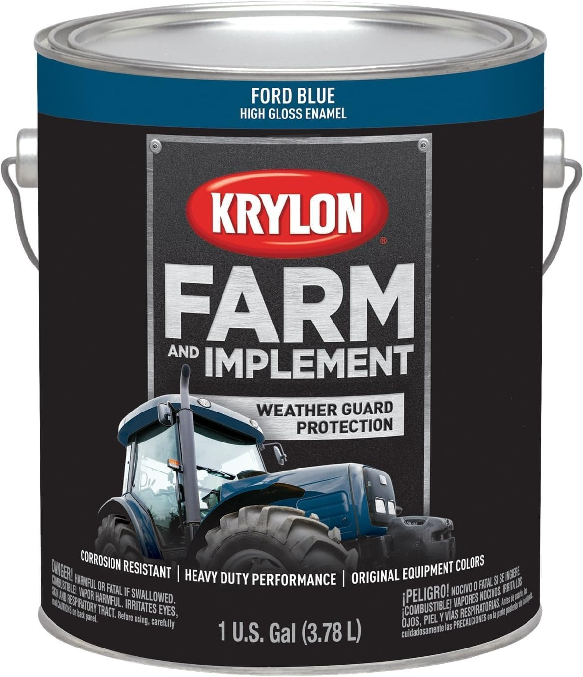 K01953000 Farm & Implement Spray Paint, High Gloss, Old Equipment Cat Yellow, 12