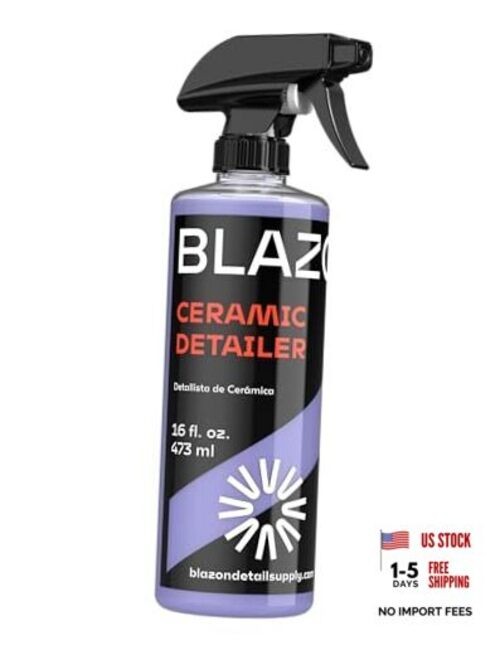 Ceramic Detailer Spray Coating- Hydrophobic Shine & Surface Protection-