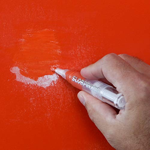 SLB002 Fillable Brush Pens for Interior Touch Ups to Drywall, Cabinets 5 Pack