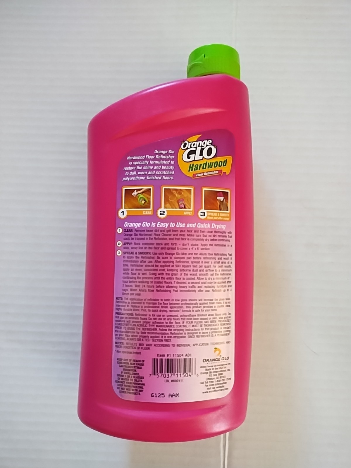 Orange Glo Hardwood Floor Refinisher 32 fl oz Bona Swedish Formula