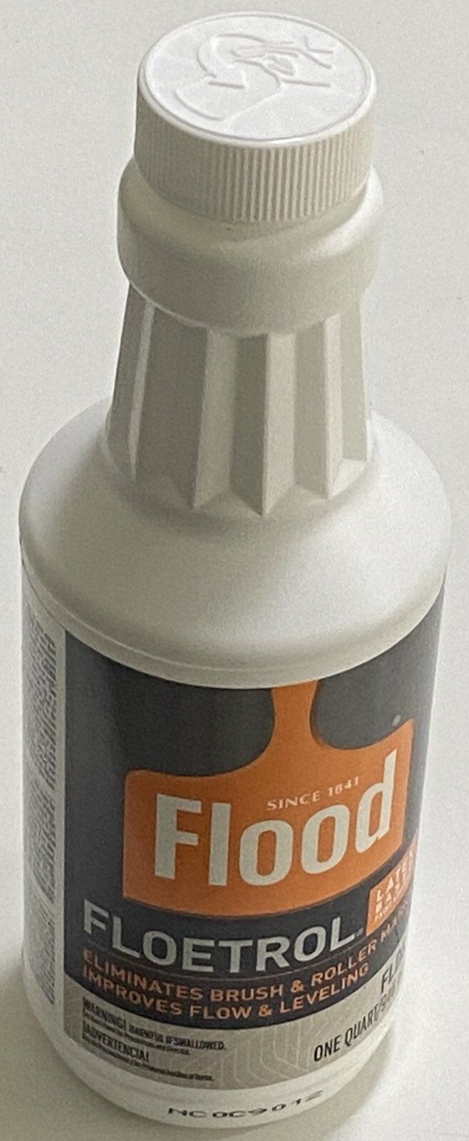 FLOOD FLOETROL LATEX-BASED PAINT ADDITIVE 946 ML ALLOWS LATEX PAINTS TO BE SPRAY