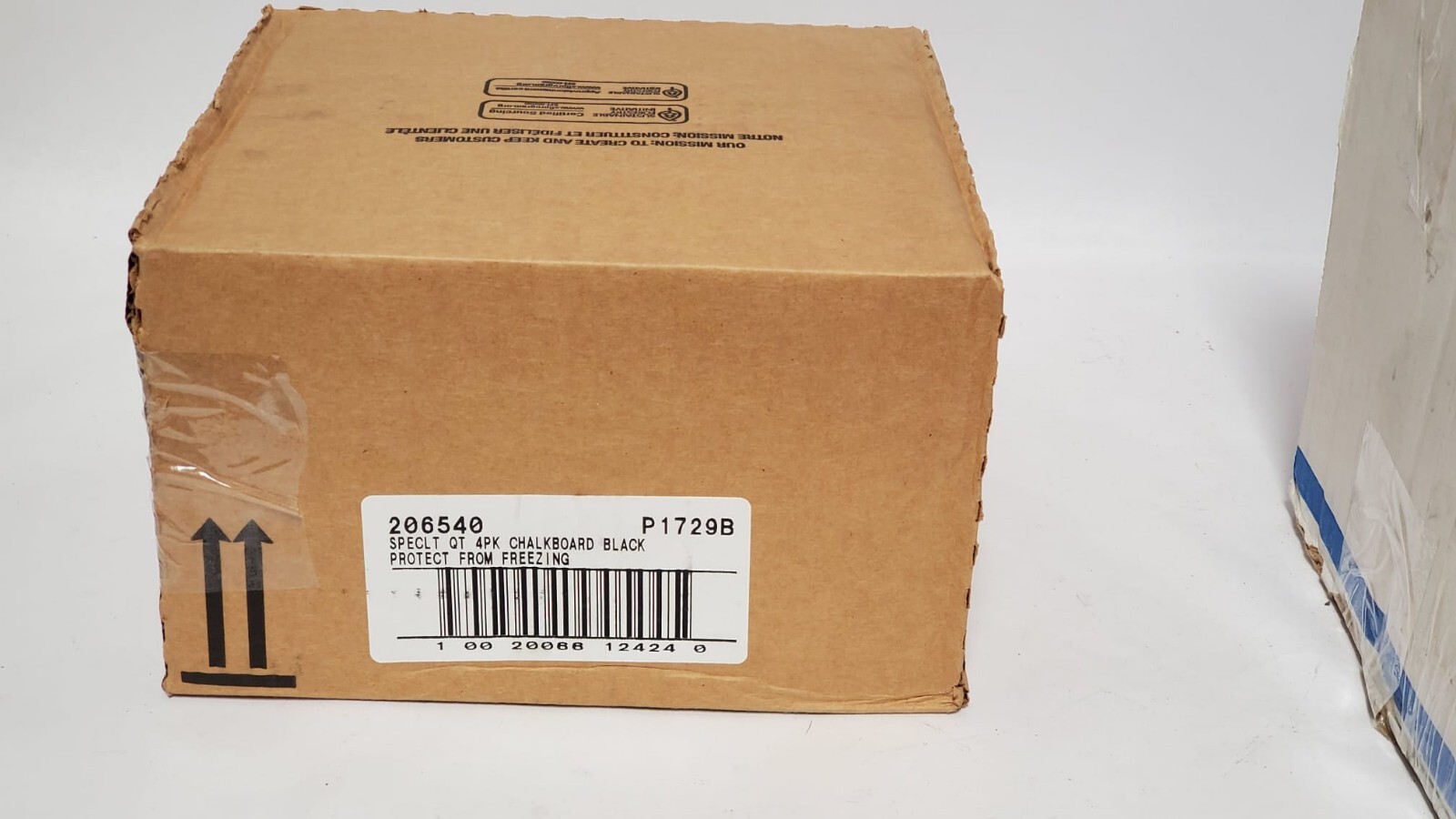 FLAT BLACK CHALK BOARD FINISH PAINT 206540 – LOT OF 4